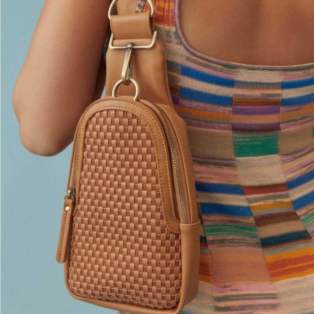 ANTHROPOLOGIE Sling Bag- Red - Picture 2 of 2